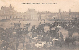 Chalonnes Sur Loire           49        Place Du Champ De Foire. Marché Aux Bestiaux                 (voir Scan) - Chalonnes Sur Loire
