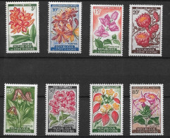 IVORY COAST 1961-62 Flowers MNH - Côte D'Ivoire (1960-...)