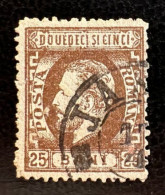 Roumanie 1872   Y Et  T  35 O - 1858-1880 Moldavia & Principality