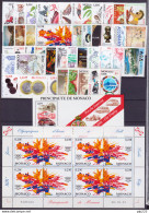 Monaco 2002 Annata Avanzata / Advanced Year Set **/MNH VF - Komplette Jahrgänge