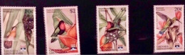 GRENADE GRENADA 1992 Colibri Série De 4 Timbres Neufs Ucello Oiseau Bird Pájaro Vogel YT 1335 1336 1337 1338 - Kolibries