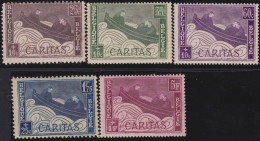 Belgie  .   OBP    .   249/253   .    *    .   Ongebruikt Met Gom      .   /   .    Neuf Avec Gomme - Unused Stamps