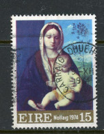 -Ireland-1974-"Christmas" (O) - Used Stamps