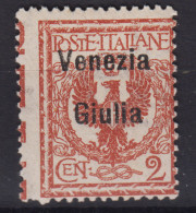 OCCUPAZIONI VENEZIA GIULIA 1918-19 1 CENTESIMO N.20 G.I MNH** - Vénétie Julienne