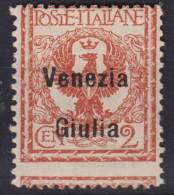 OCCUPAZIONI VENEZIA GIULIA 1918-19 1 CENTESIMO N.20 G.I MNH** - Venezia Giulia