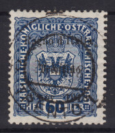 OCCUPAZIONI TRENTINO ALTO ADIGE 1918 60 HELLER N.12 USATO - Trente