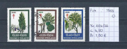 (TJ) Finland 1969 - YT 624/26 (gest./obl./used) - Usati