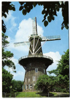 Leiden - De Monumentale 7 Verdiepingen Hoge Stelling Korenmolen De Valk - Leiden