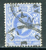 AFRIQUE ORIENTALE BRITANNIQUE Et OUGANDA- Y&T N°138- Oblitéré - East Africa & Uganda Protectorates