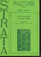 Strata Série 2 Vol.26 1995 - Du Lias Nord-aquitain Aux Molasses Miocenes Généralités Livret-guide D'excursion. - Rey Ast - Aquitaine