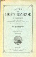 Actes De La Société Linéennne De Bordeaux - Tome XCVI 1955-1956 - Contribution à L'étude Stratigraphique Du Jurassique N - Aquitaine