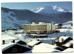 Disentis - Hotel Acla Da Fontauna Mit Dem Piz Pazzola - Disentis/Mustér