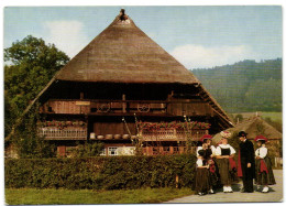 Gutacher Trachtengruppe Vor Dem Voghtbauernhof Im Schwarzwälder Freilichtmuseum Im Gutachtal - Gutach (Schwarzwaldbahn)