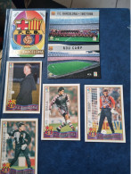 CARTES  FOOT  BARCA  TEMPORADA  1996//97    //  PARFAIT  ETAT  //  1er  CHOIX  // 32 Cartes - Trading Cards