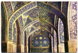 Iran - The Entrance Of The Shah Mosque Isfahan - Iran