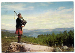 Piper At Loch Garry - Inverness-shire - Inverness-shire