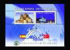 2010 TURKEY THE ALLIANCE OF CIVILIZATIONS TURKEY AND SPAIN JOINT ISSUE SOUVENIR SHEET MNH ** - Blocchi & Foglietti