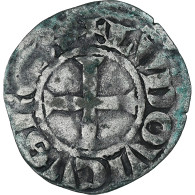 France, Louis IX, Denier Tournois, TB, Billon, Duplessy:193 - 1226-1270 Luigi IX (San Luigi)