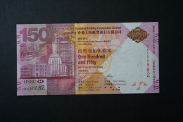HONG KONG - 2015 HSBC 150th Anniversary $150 Banknote - Single Note #HK660882 With Folder (UNC) - Hongkong