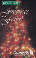 Canada, Quebec Tel Q10156, Joyeuses Fêtes, 00 11, 3000ex, Mint, Christmas, Navidad, Weihnachten - Canada