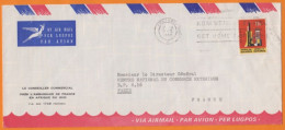 AFRIQUE Du SUD    Industrie 15c  Seul L Sur Lettre Pub  Le 13 II 1969 De PRETORIA   Pour  PARIS - Cartas & Documentos