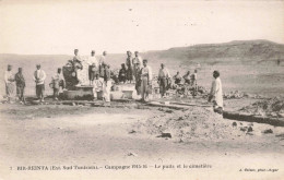 TUNISIE - Bir-Reinta - Le Puits Et Le Cimetière - Carte Postale Ancienne - Tunisie