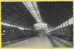 BILBAO INTERIEUR DE LA GARE ESTACION DEL NORTE. ANDENES - TRAIN  Peu Commune 1951 - Vizcaya (Bilbao)