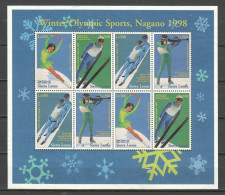 Sierra Leone 1997 Kleinbogen Mi 2828-2831 MNH WINTER OLYMPICS NAGANO - Invierno 1998: Nagano