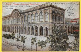 TORINO STAZIONE CENTRALE PORTA NUOVA 14 Aprile 1906 - Chromo - Stazione Porta Nuova