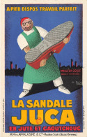 La Sandale JUCA Mr APPALASPE & Cie à Mauléon Soule * CPA Publicitaire Ancienne Illustrateur G. FAVRE * Chaussures Favre - Advertising