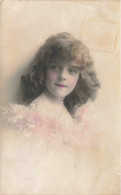 PHOTOGRAPHIE - Portrait D'une Petite Fille - Carte Postale Ancienne - Fotografie