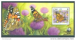 Ireland - 2005 Butterflies Block MNH__(TH-821) - Hojas Y Bloques