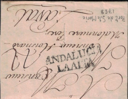 ESPAGNE - (El Puerto De Santa María) PORT STE MARIE PROVINCE ANDALOUSIE - LE 20-10-1758 - LONG TEXTE AVEC SIGNATURE - ...-1850 Prephilately