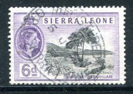 SIERRA LEONE- Y&T N°187- Oblitéré - Sierra Leone (...-1960)
