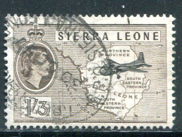 SIERRA LEONE- Y&T N°189- Oblitéré - Sierra Leone (...-1960)