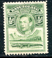 BASOUTOLAND- Y&T N°18- Oblitéré - 1933-1964 Crown Colony