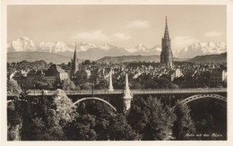 SUISSE - Berne - Bern Mit Den Alpen - Carte Postale Ancienne - Berne