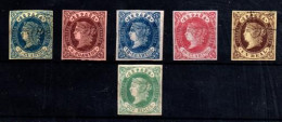 España Nº 57/62. Año 1862 - Unused Stamps