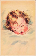 ILLUSTRATEUR NON SIGNE - Un Bébé Endormi - Carte Postale Ancienne - Ante 1900