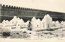 TUNISIE - Kairouan - Cimetière Arabe - Carte Postale Ancienne - Tunesien