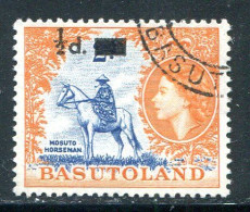 BASOUTOLAND- Y&T N°57- Oblitéré - 1933-1964 Colonie Britannique