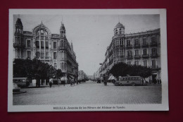 Melilla, Avenida De Los Heroes Del Alcazar De Toledo - Vintage Postcard 1920s / Ed Roisin - Melilla