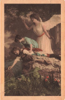PHOTOGRAPHIE - Enfants - Ange - Colorisé - Carte Postale Ancienne - Fotografie