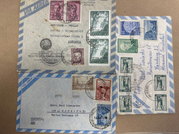 Lot 3 Covers To Germany - Storia Postale