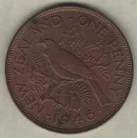 NEW ZEALAND - 1 PENNY 1946 - New Zealand