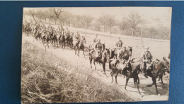 Carte Photo , Militaires à Woerth - Woerth