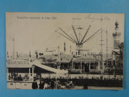 Exposition Universelle De Liège 1905 Aeroplane (à Gauche :Panneau Bières De La Brasserie J. Et A. Bosch Fils) - Lüttich