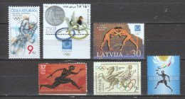 Various 2004 -  6 MNH Issues SUMMER OLYMPICS ATHENS - Summer 2004: Athens