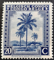 Congo Belge Belgium Congo 1942 Palmier Palm Tree Yvert 231 ** MNH - Nuovi