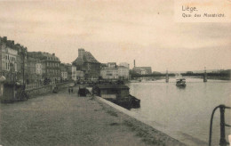 BELGIQUE - Liège - Quai Des Maestricht - Carte Postale Ancienne - Liege